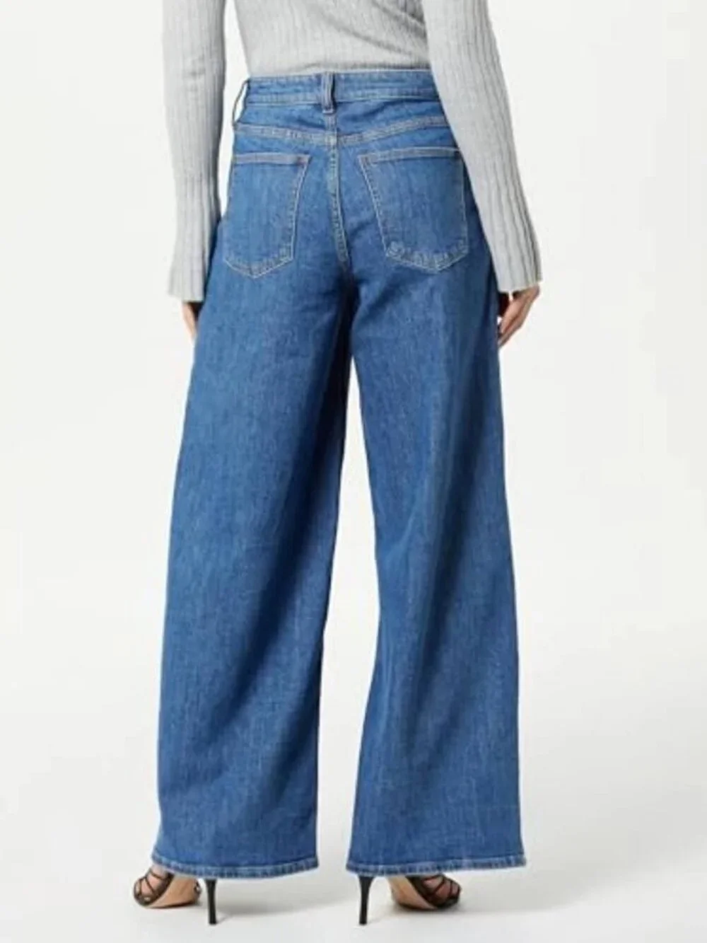 The Drop Freida wide leg jeans - Picture 3 of 6